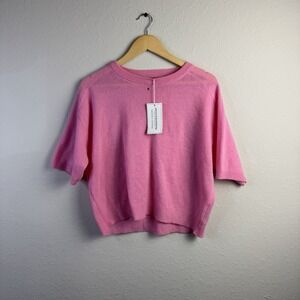 360 Cashmere Sweater Top Size Small Pink